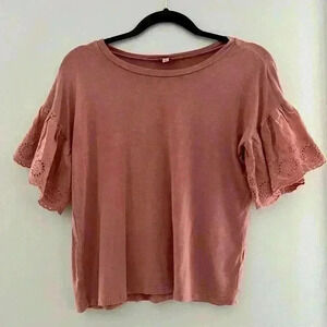 Lily White pink top